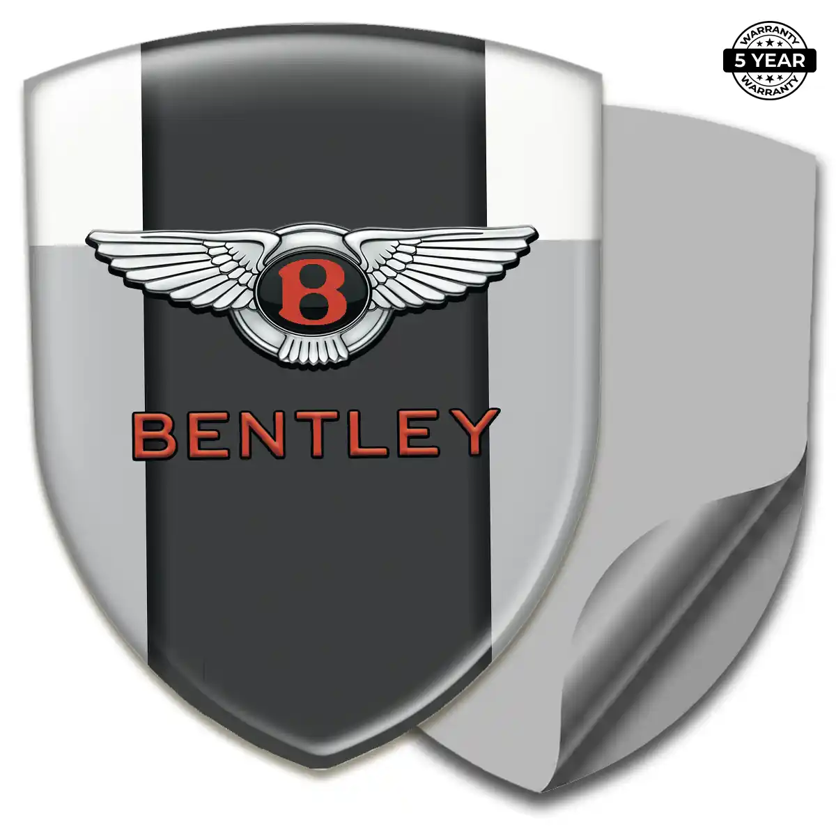 Bentley Gel Emblem Sticker Interior Elegance