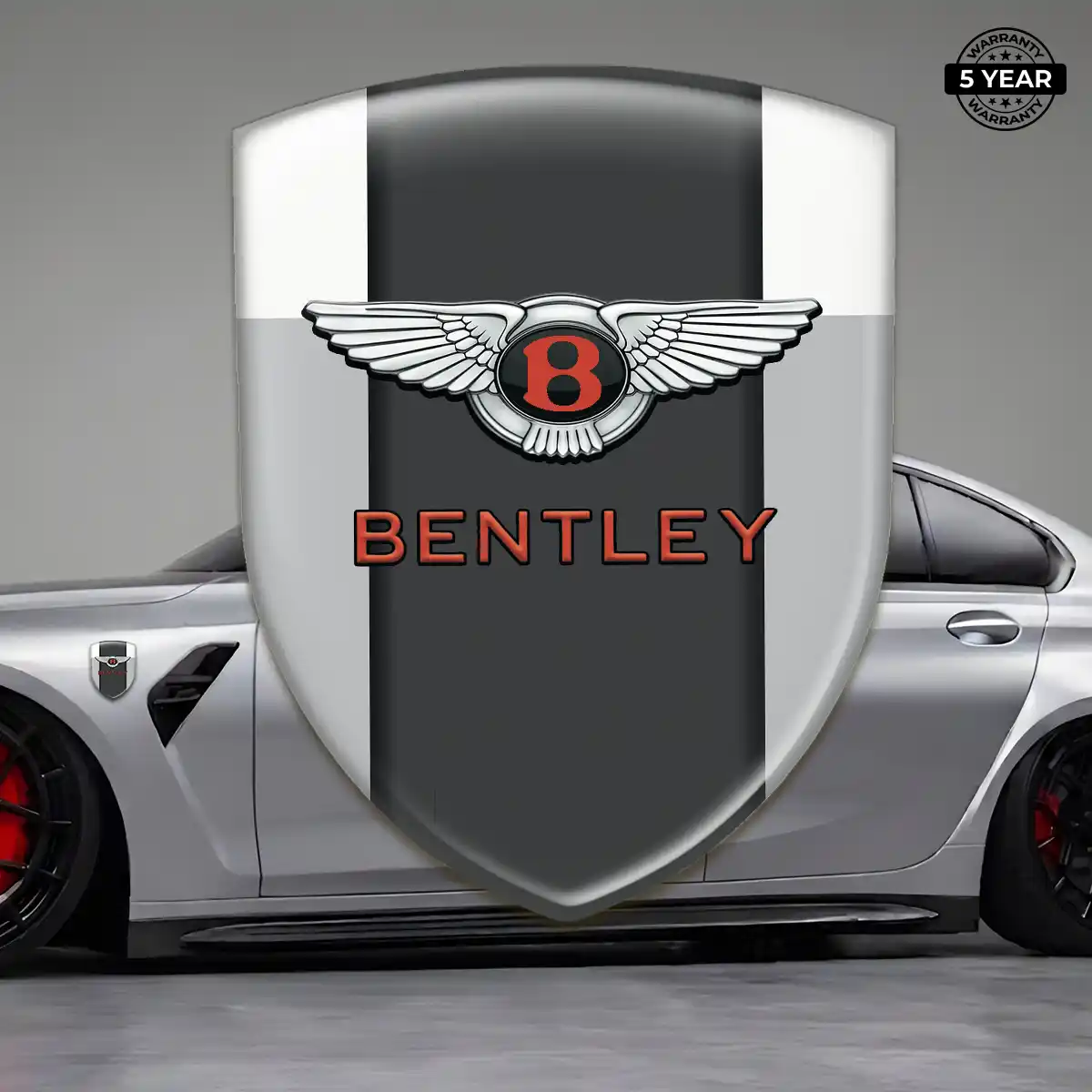 Bentley Gel Emblem Sticker Interior Elegance