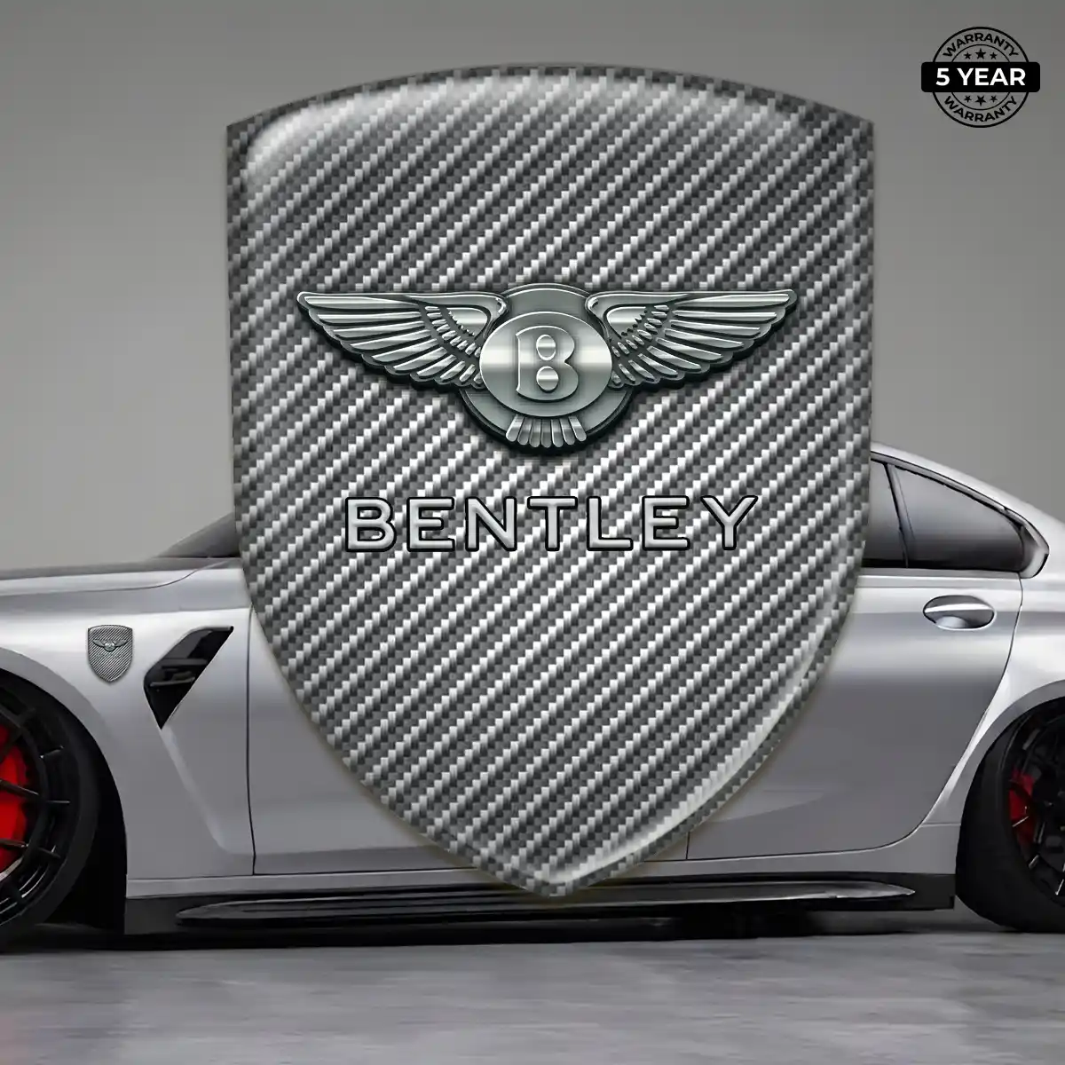 Bentley Gel Emblem Sticker Noble Edition