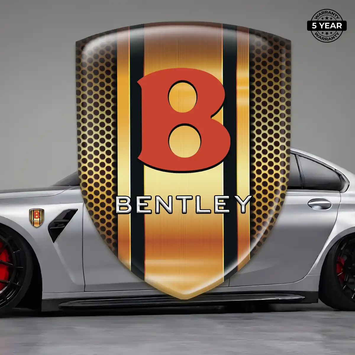 Bentley Gel Emblem Sticker Opulent Line