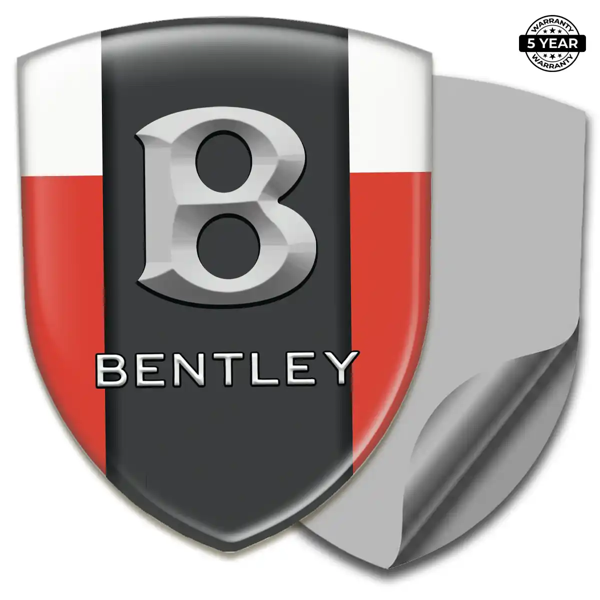 Bentley Gel Emblem Sticker Outer Style