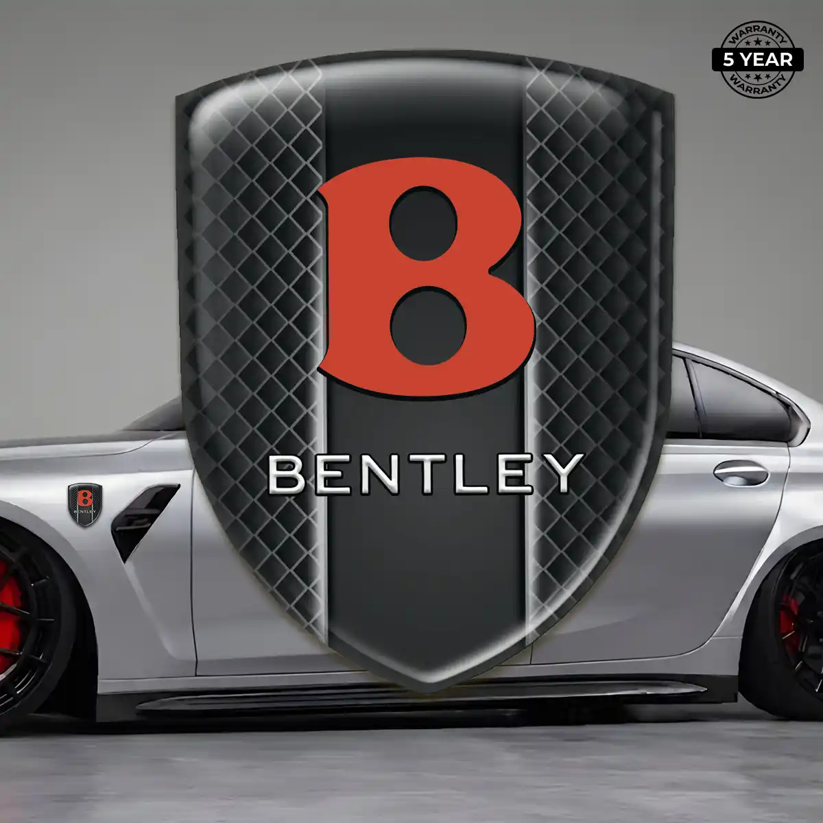 Bentley Gel Emblem Sticker Performance Style