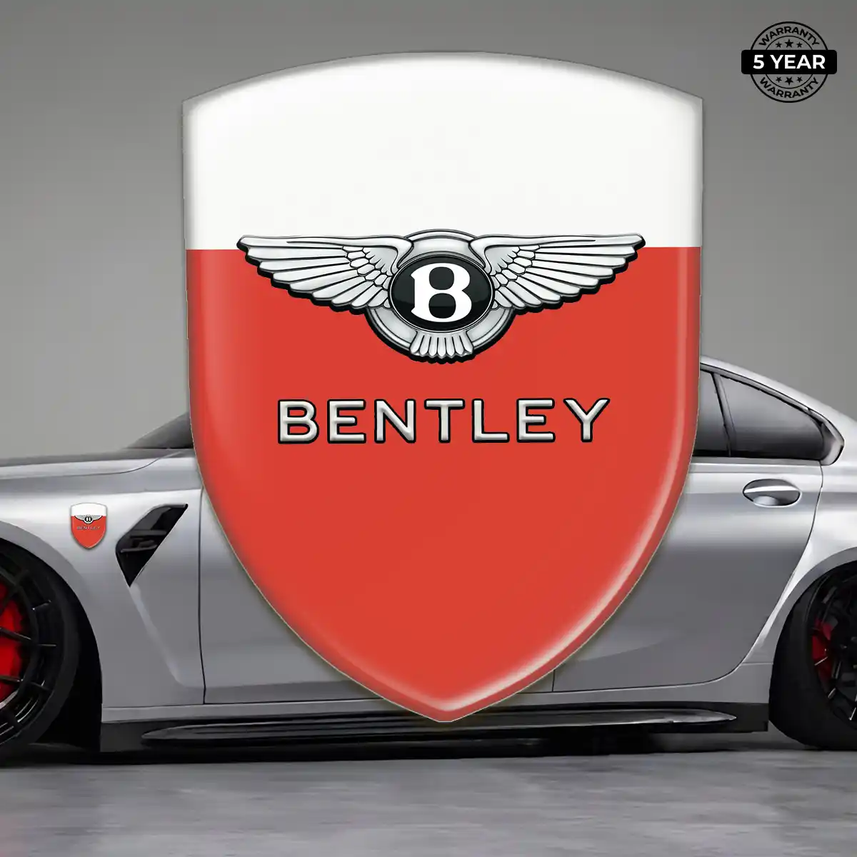 Bentley Gel Emblem Sticker Sleek Style