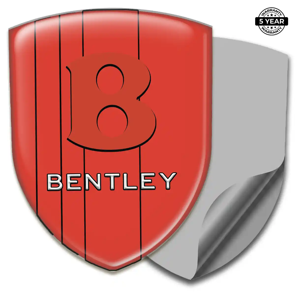 Bentley Gel Emblem Sticker Street Tuning