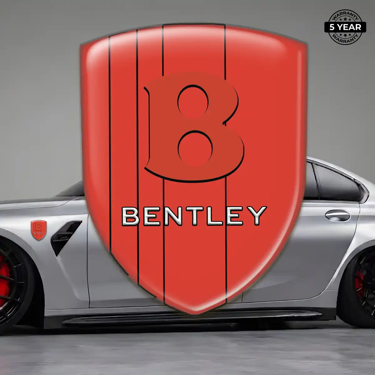 Bentley Gel Emblem Sticker Street Tuning