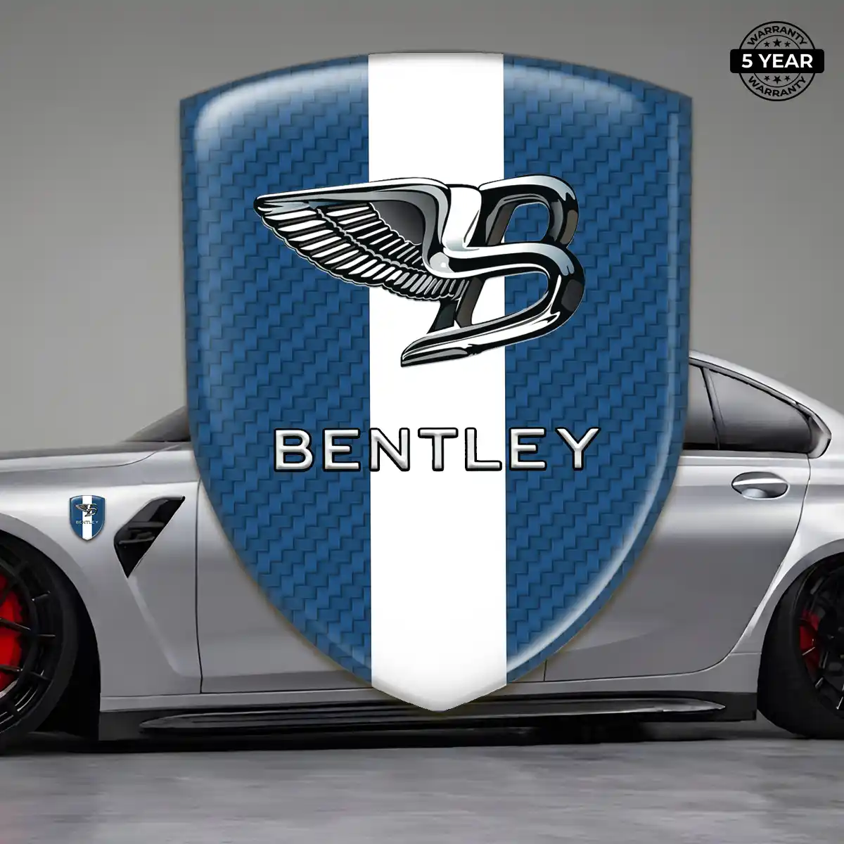 Bentley Gel Emblem Sticker Superior Craft