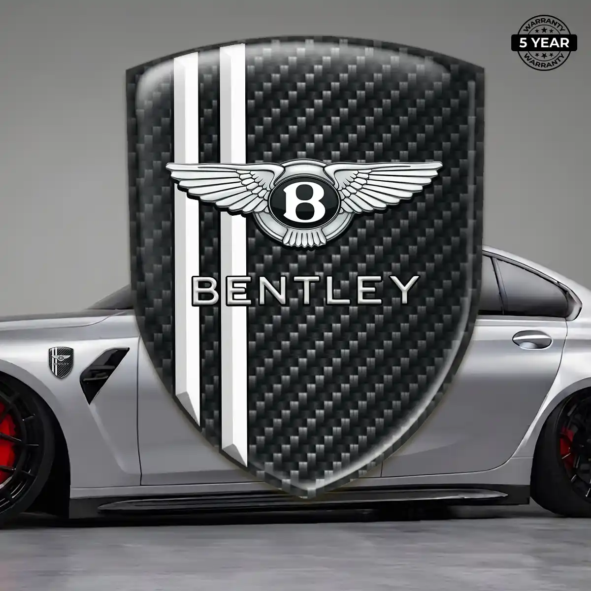 Bentley Logo Badge Exterior Luxe
