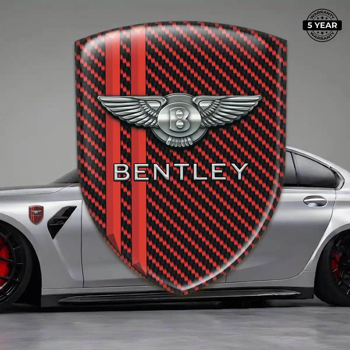 Bentley Logo Badge Interior Luxe