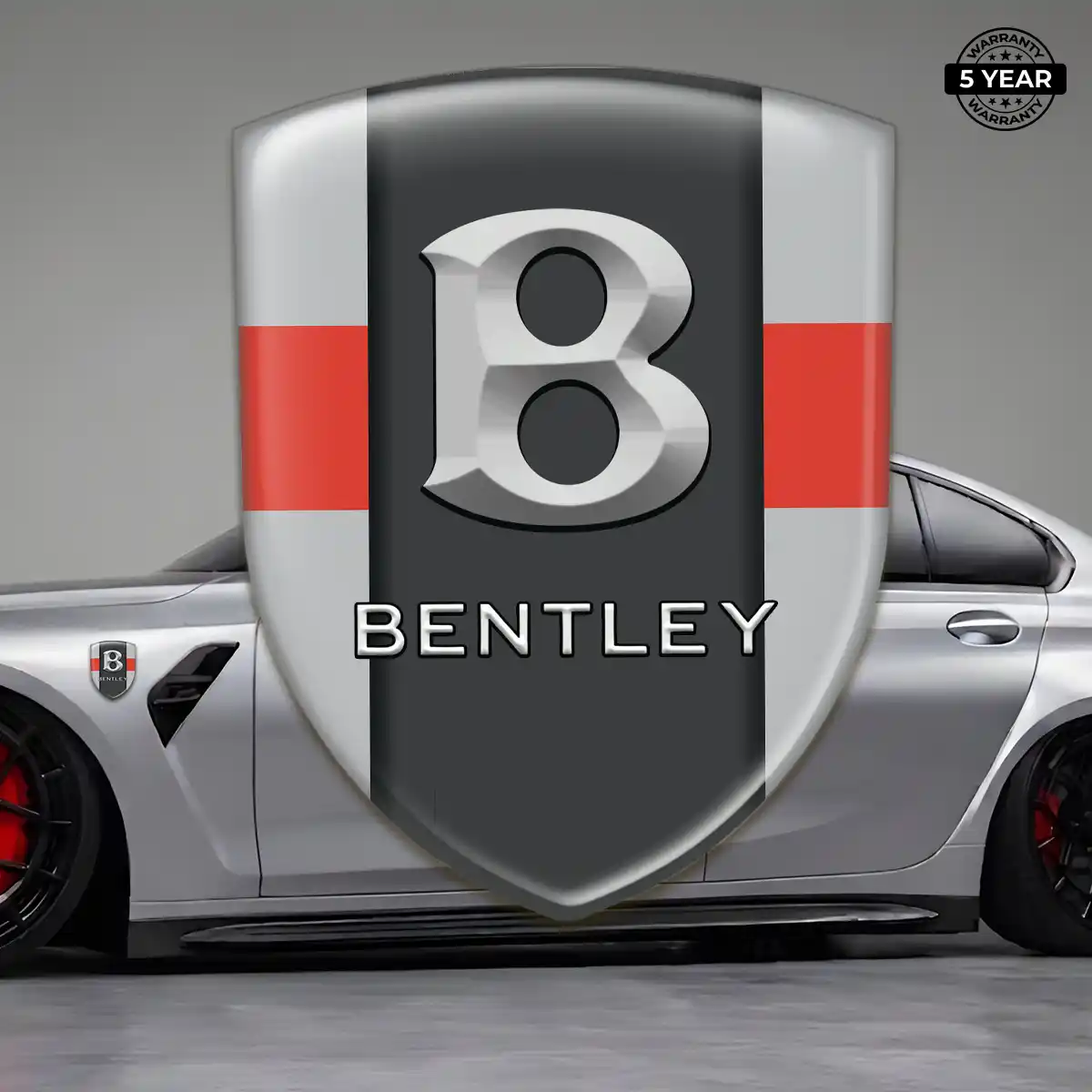 Bentley Logo Badge Premium Dome