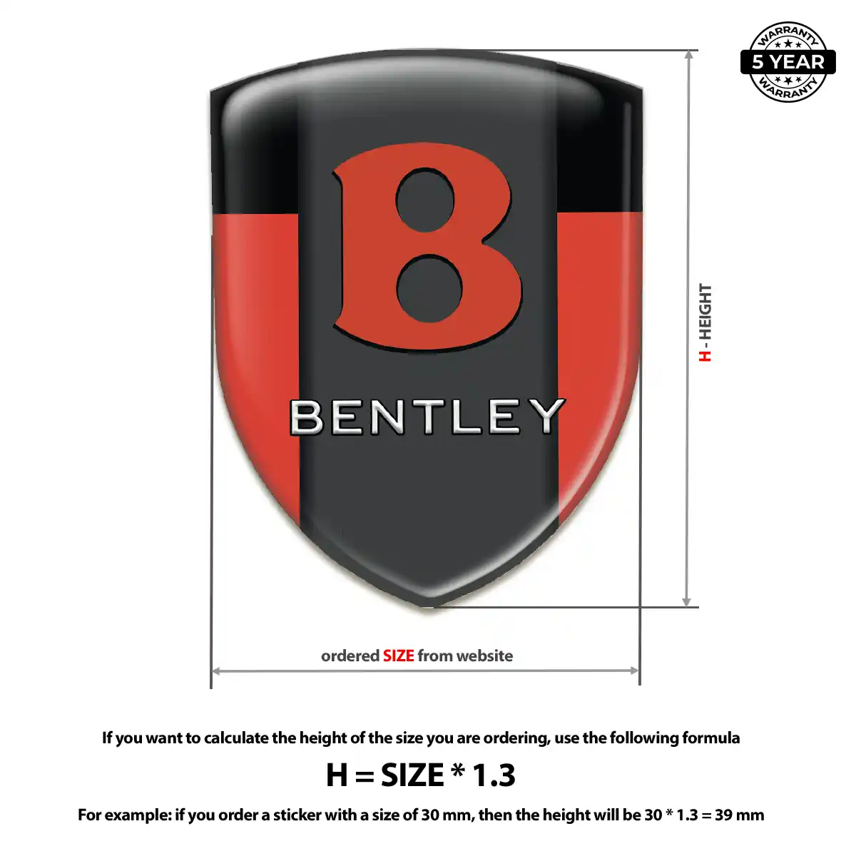Bentley Logo Badge Sleek Style