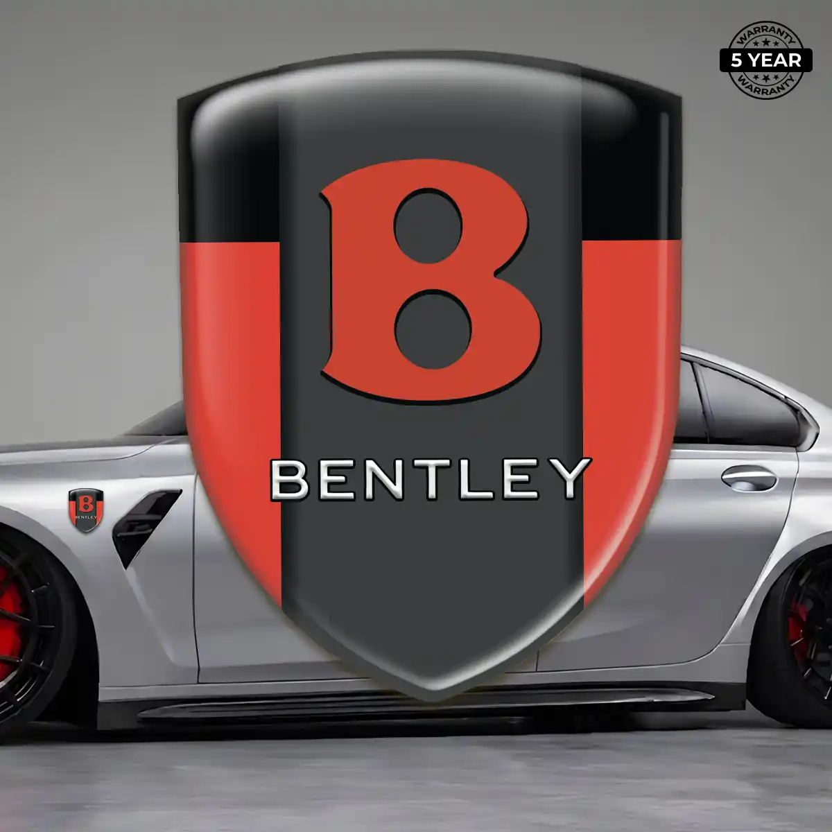 Bentley Logo Badge Sleek Style