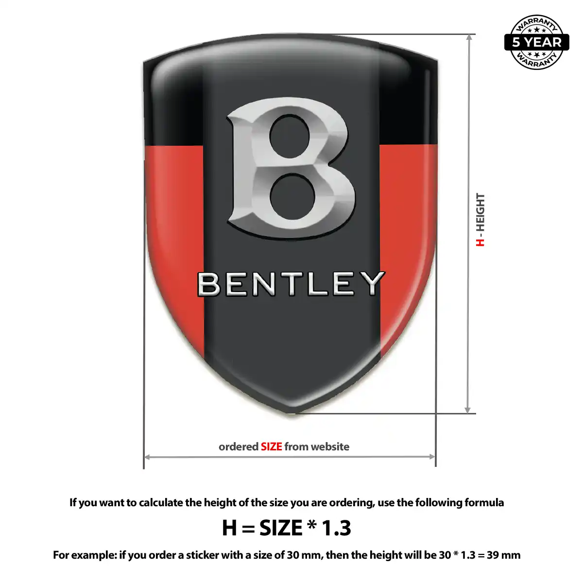 Bentley Logo Emblem Interior Elegance