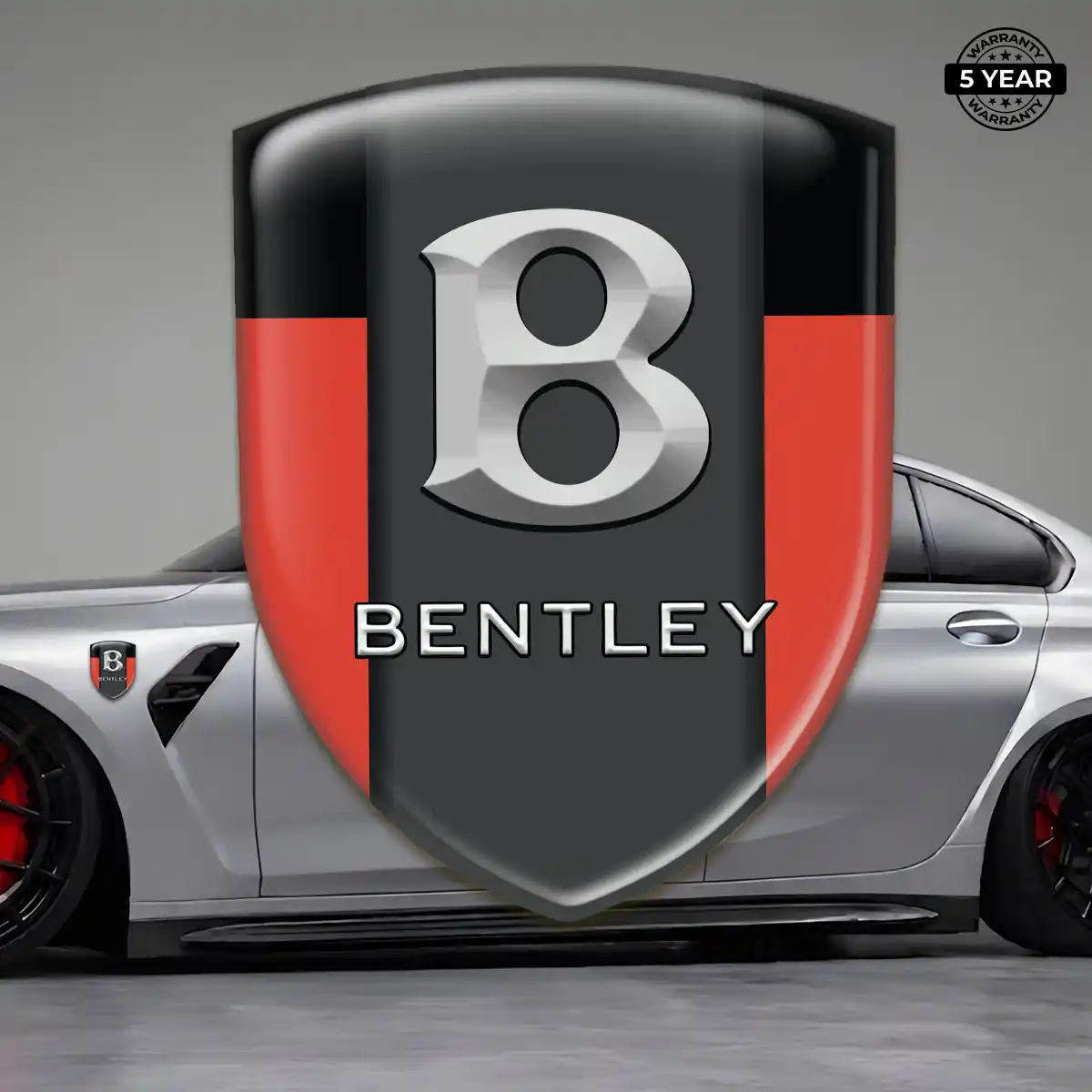 Bentley Logo Emblem Interior Elegance