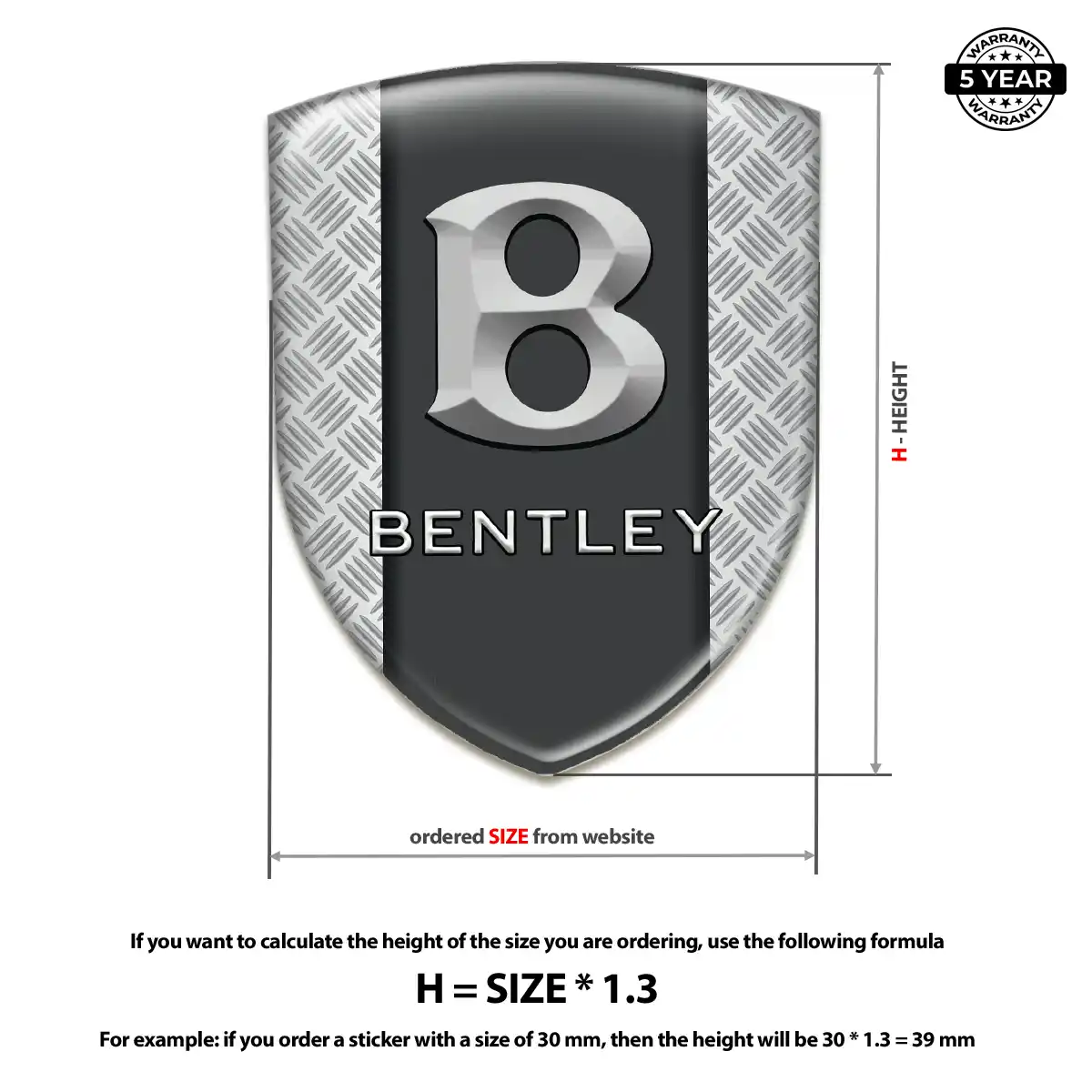 Bentley Logo Emblem Interior Luxe