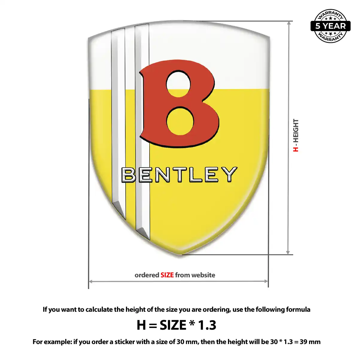 Bentley Logo Emblem Prime Quality