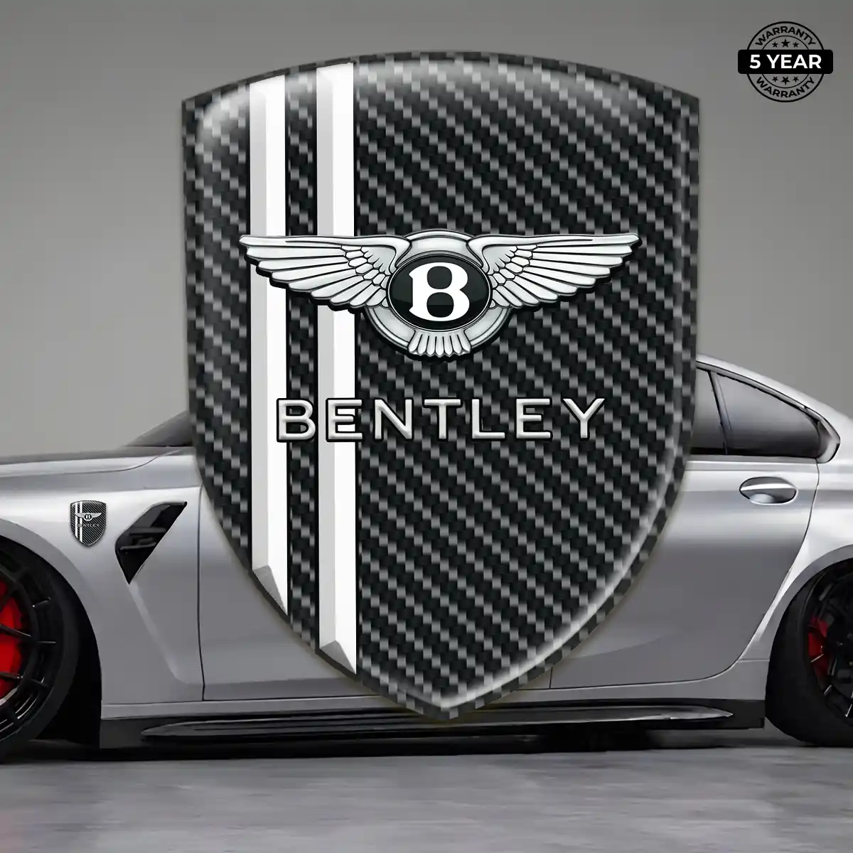 Bentley Logo Emblem Street Tuning