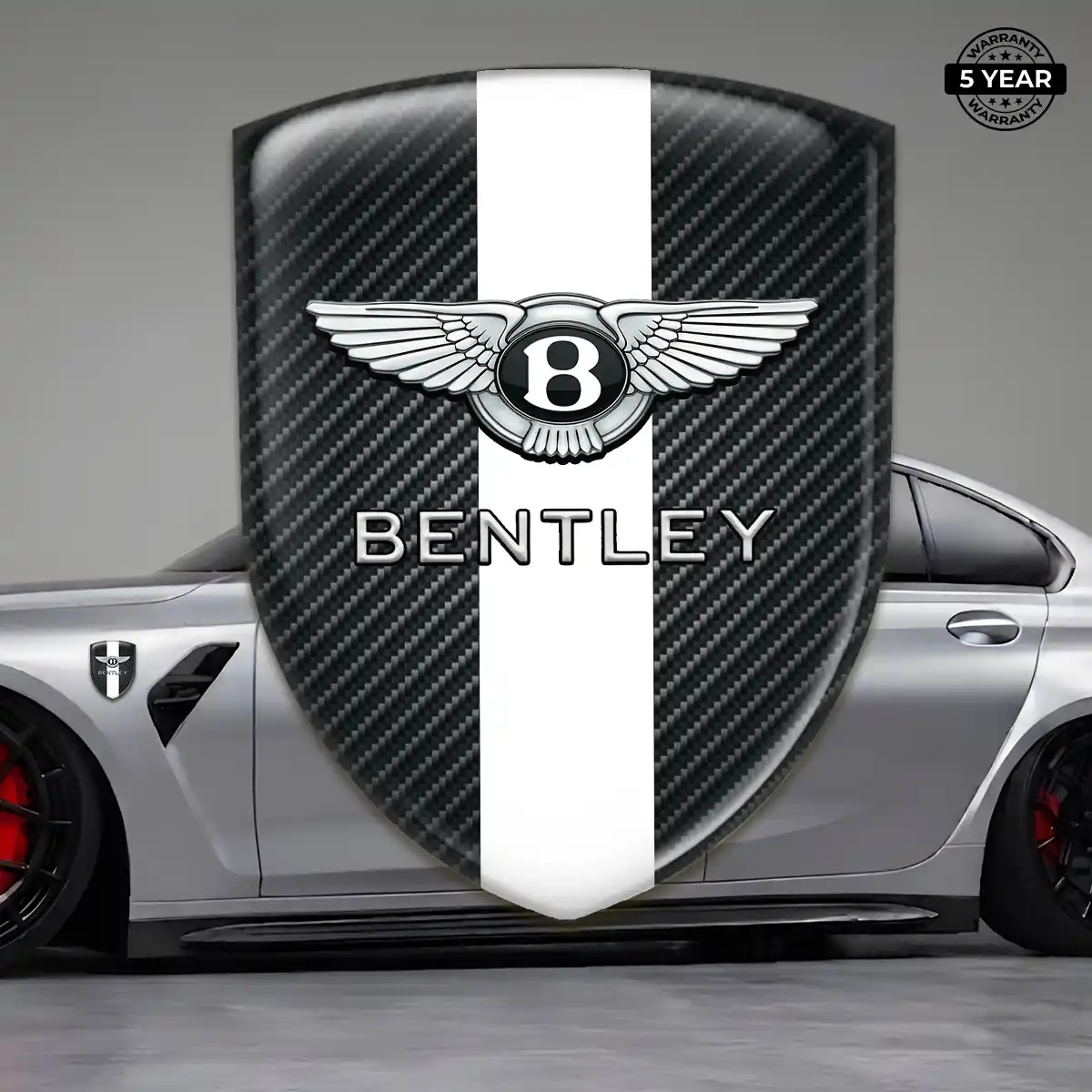 Bentley Logo Sticker Cabin Style