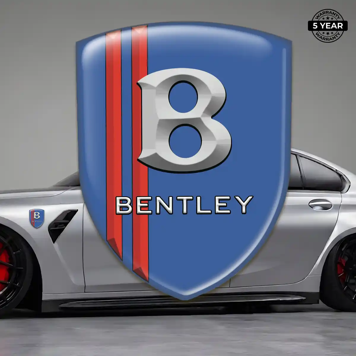 Bentley Logo Sticker Interior Elegance