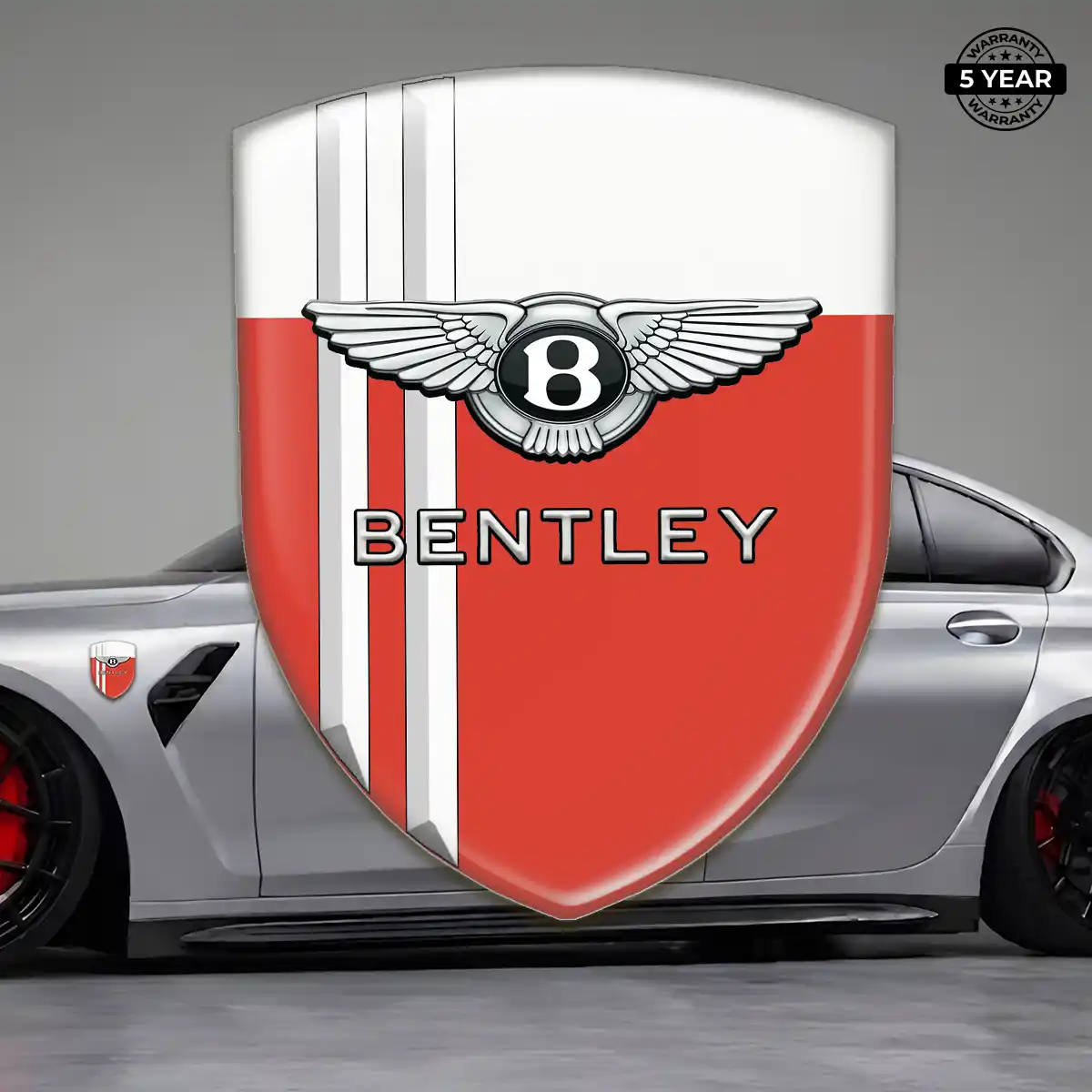 Bentley Logo Sticker Refined Design