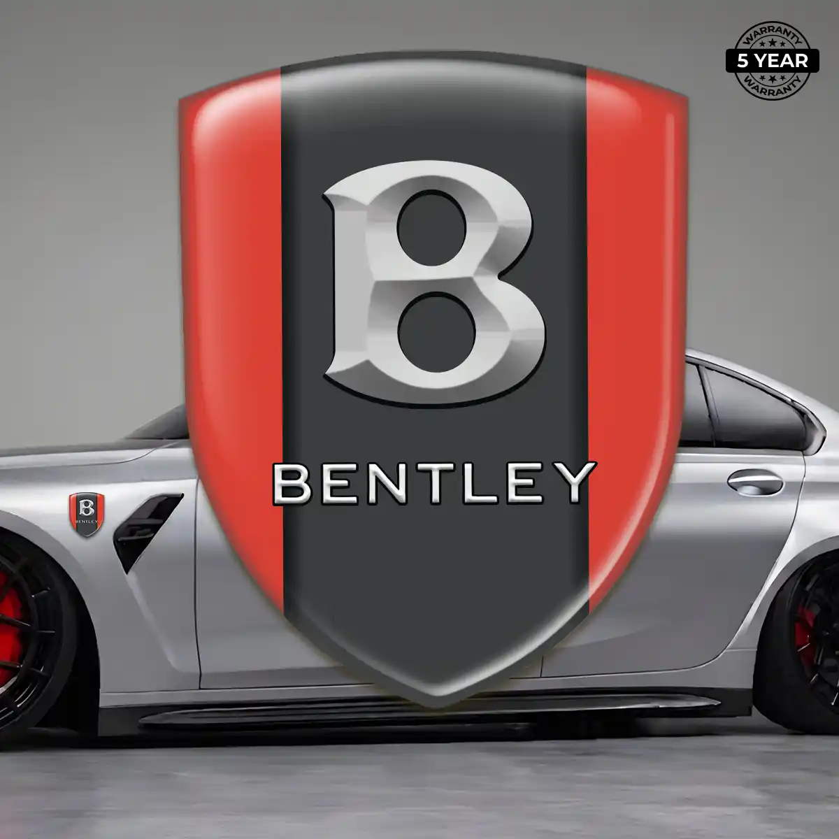 Bentley Logo Sticker Resin Luxe