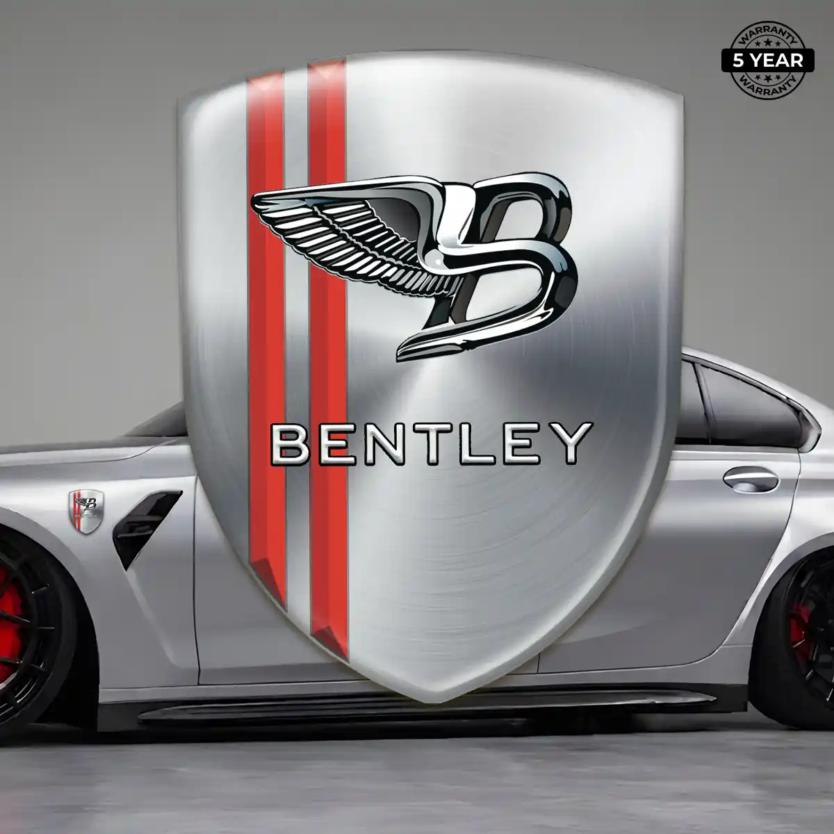 Bentley Logo Sticker Sleek Style