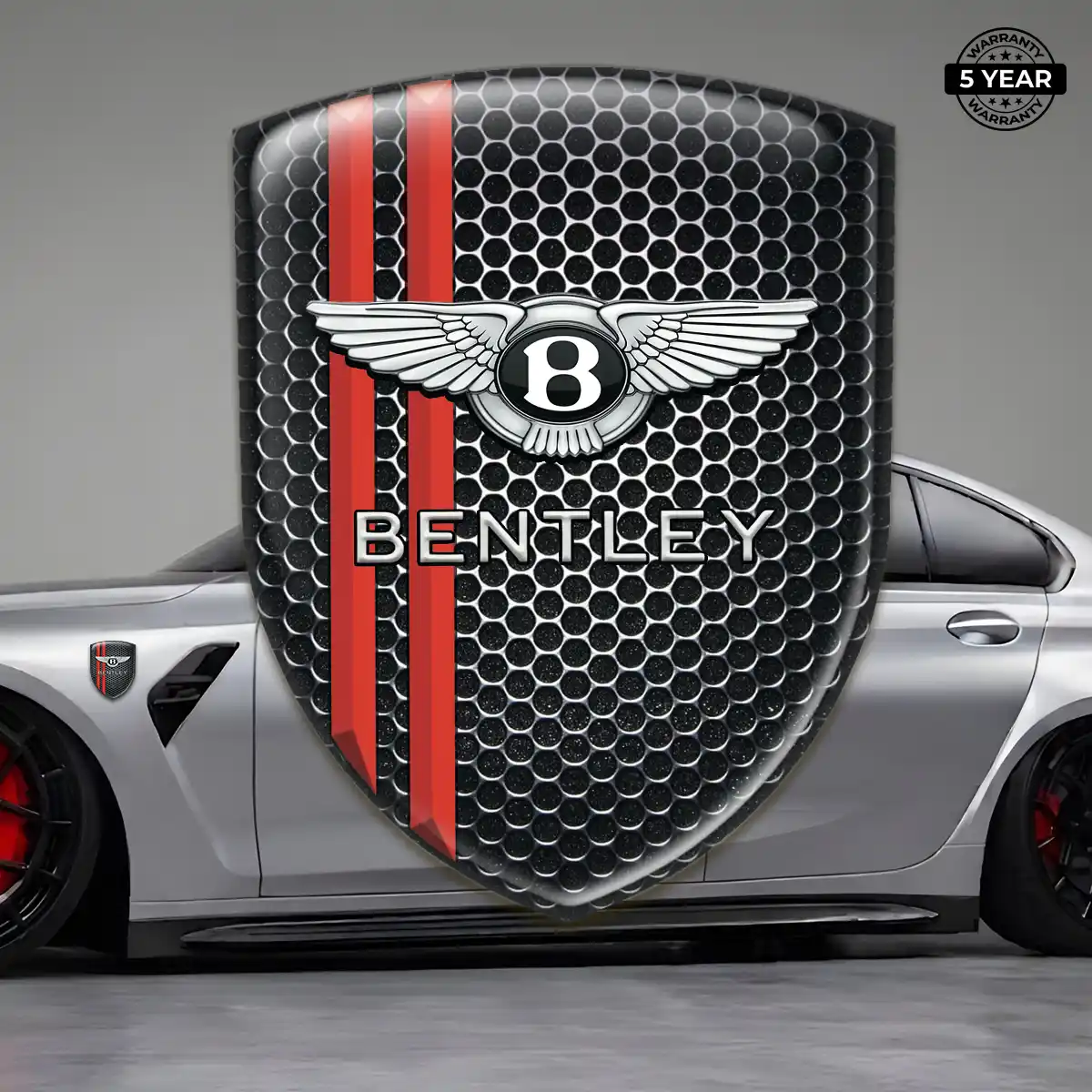 Bentley Polyurethane Domed Sticker Deluxe Edition