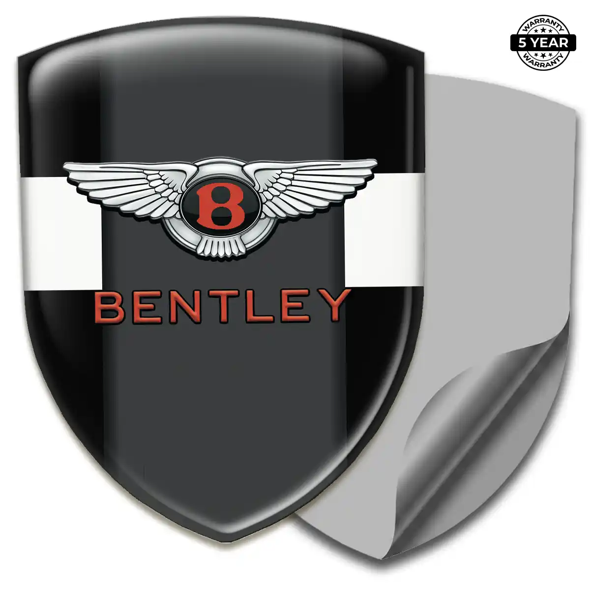 Bentley Polyurethane Domed Sticker Elite Edition