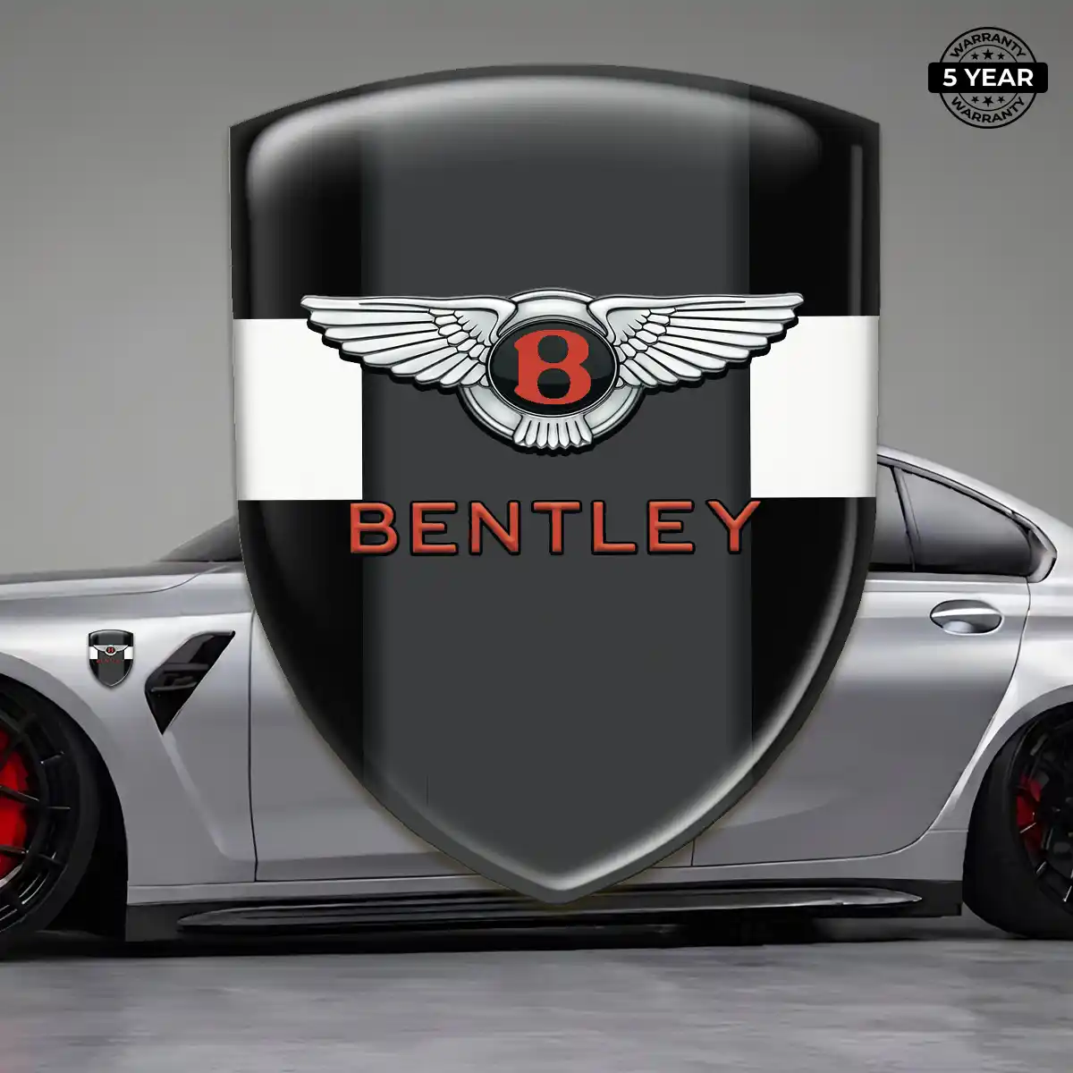 Bentley Polyurethane Domed Sticker Elite Edition