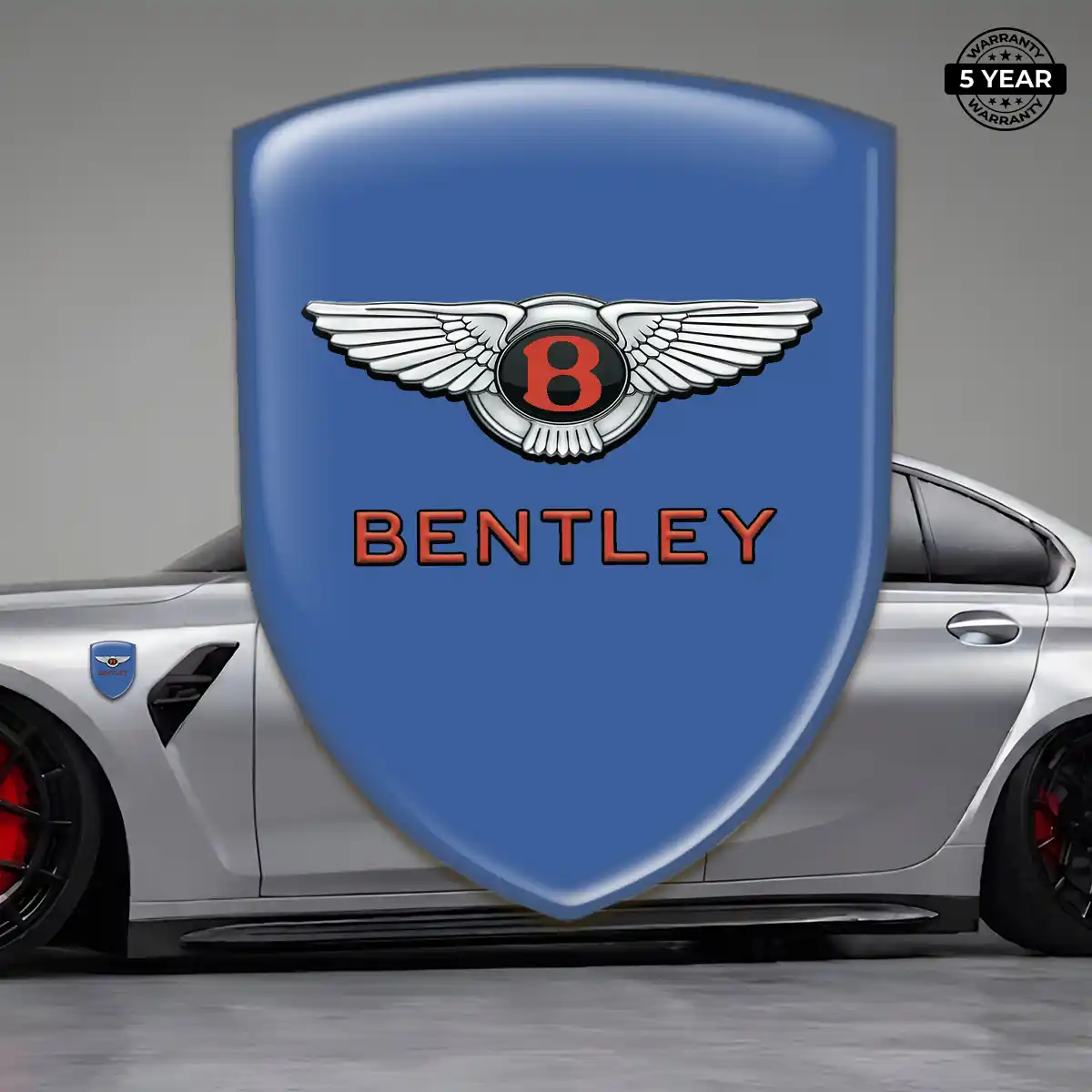 Bentley Polyurethane Domed Sticker Elite Finish