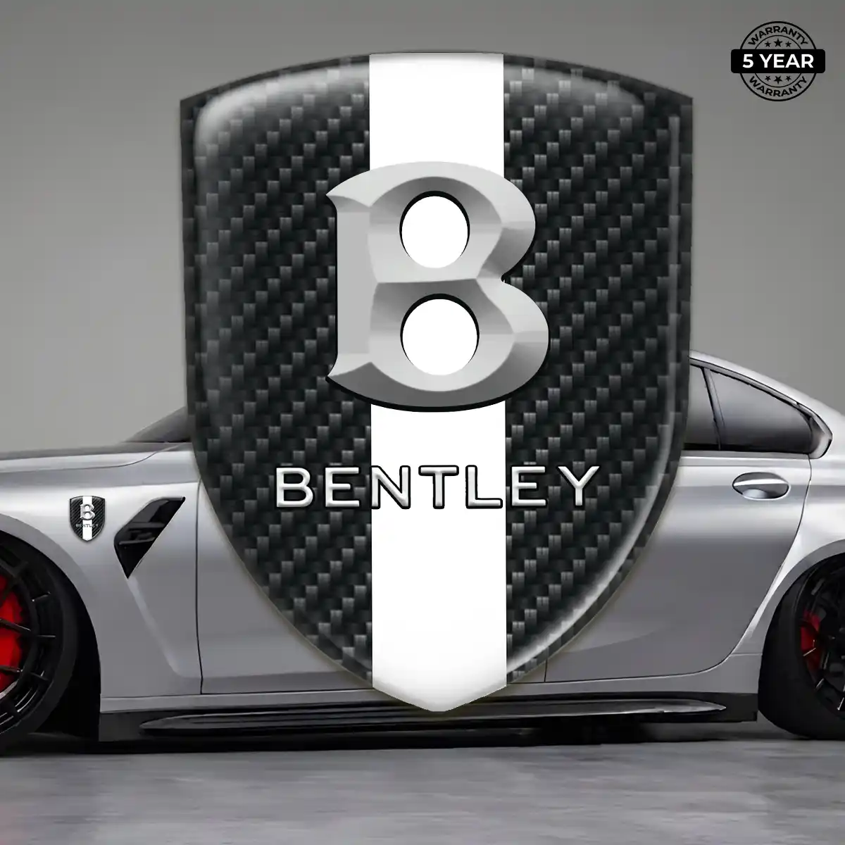 Bentley Polyurethane Domed Sticker Exclusive Series