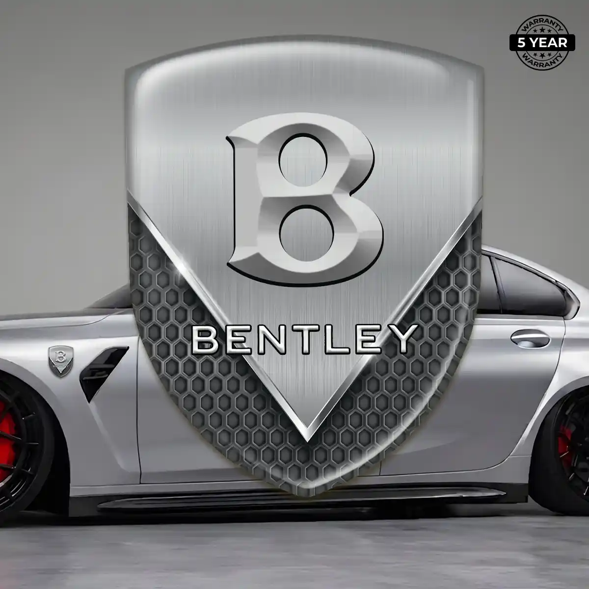 Bentley Polyurethane Domed Sticker Exterior Luxe