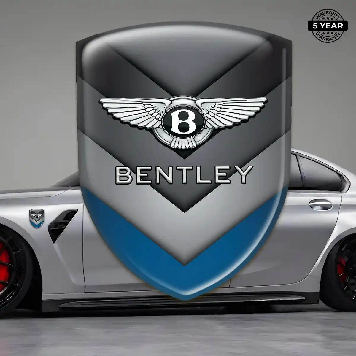 Bentley Polyurethane Domed Sticker Interior Luxe