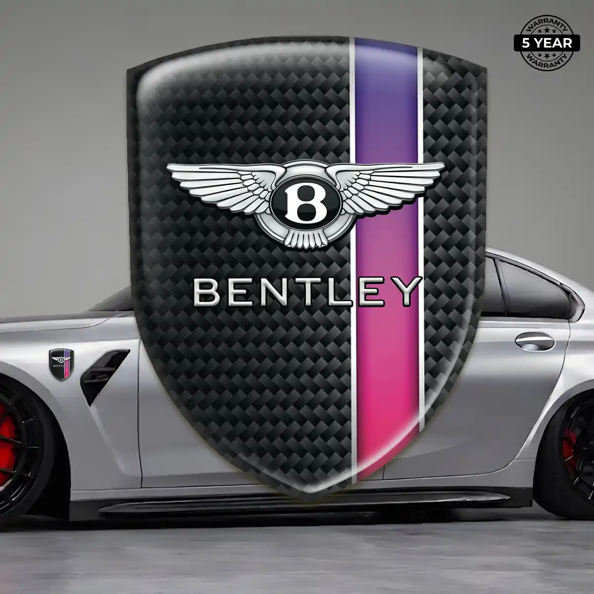 Bentley Polyurethane Domed Sticker Noble Edition