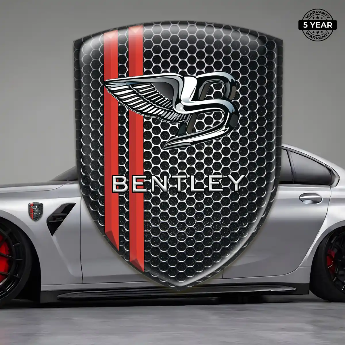 Bentley Polyurethane Domed Sticker Opulent Line
