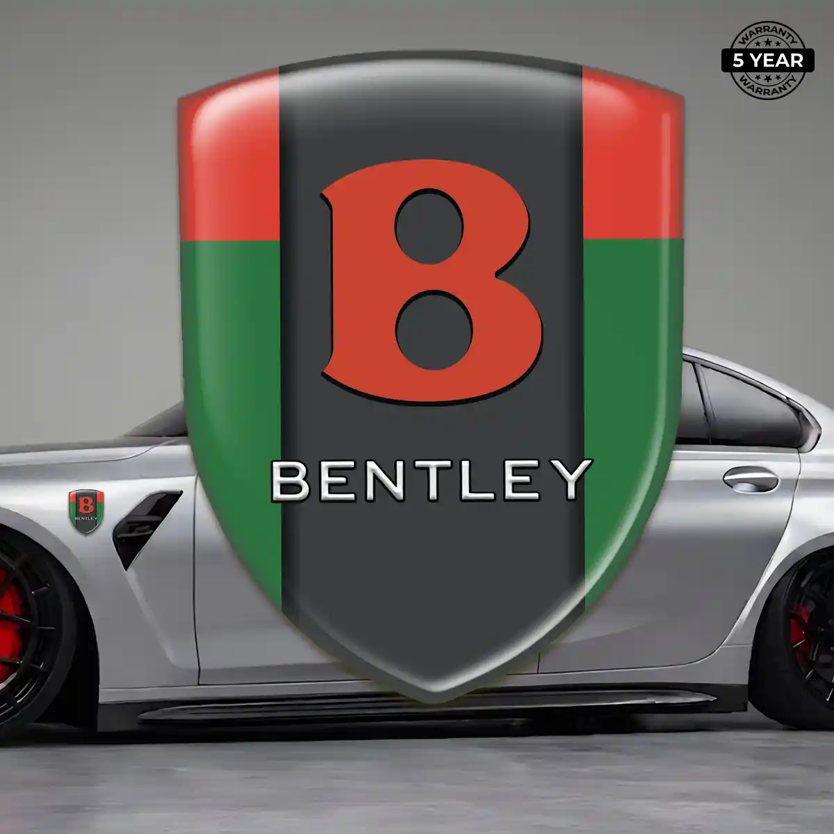 Bentley Polyurethane Domed Sticker Outer Style