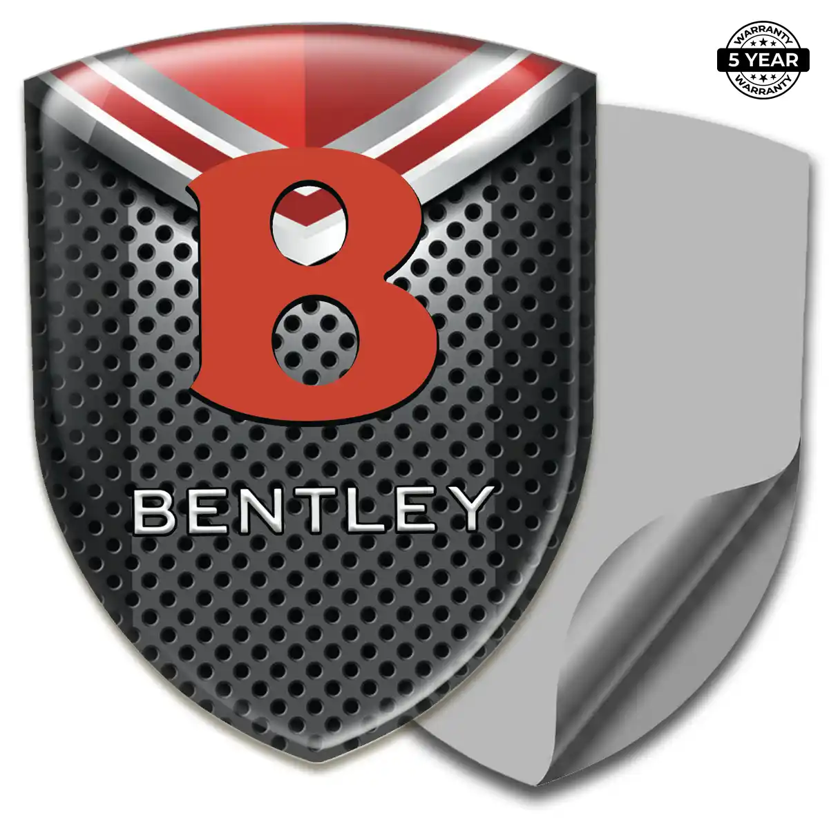 Bentley Polyurethane Domed Sticker Premium Dome