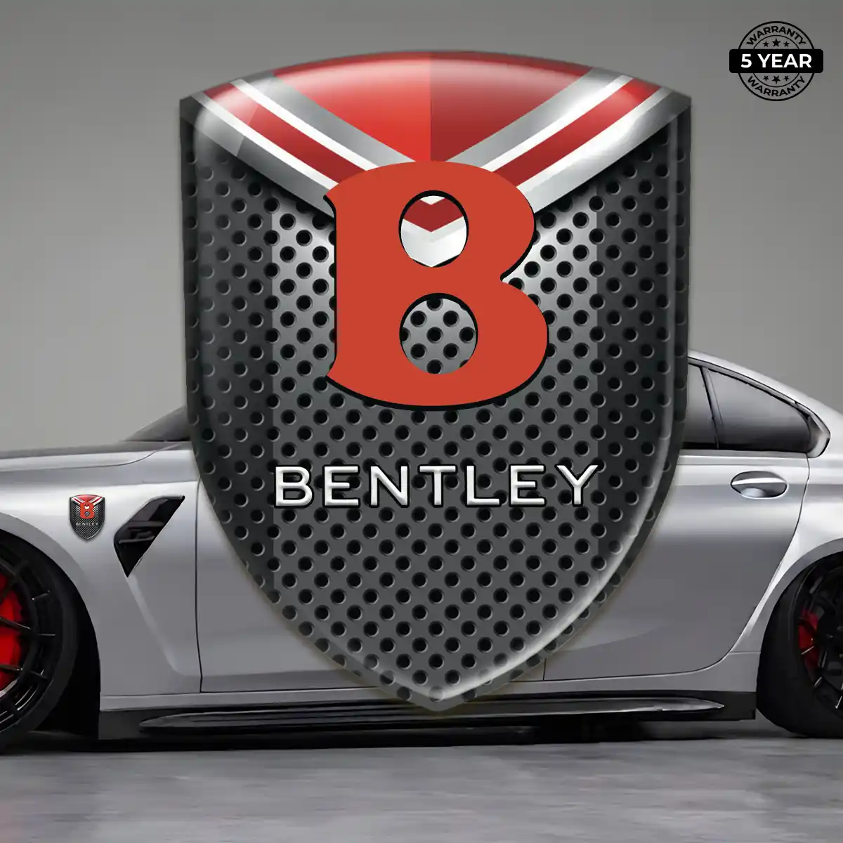 Bentley Polyurethane Domed Sticker Premium Dome