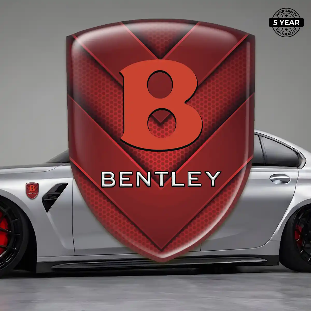 Bentley Polyurethane Domed Sticker Signature Grade