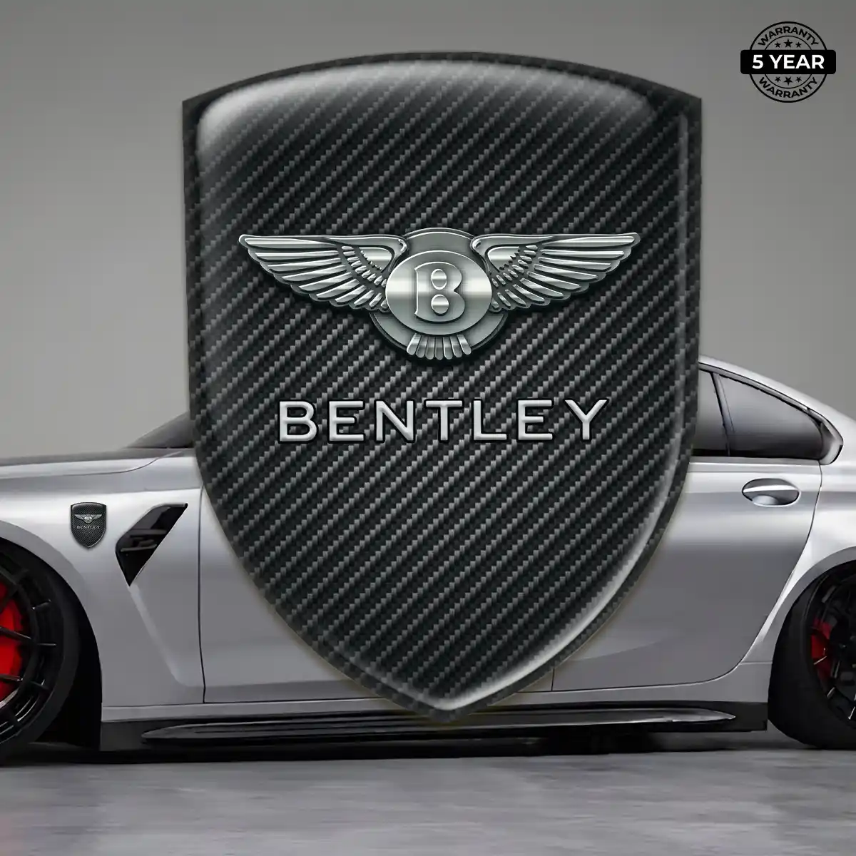 Bentley Resin Badge Sticker Auto Tuning
