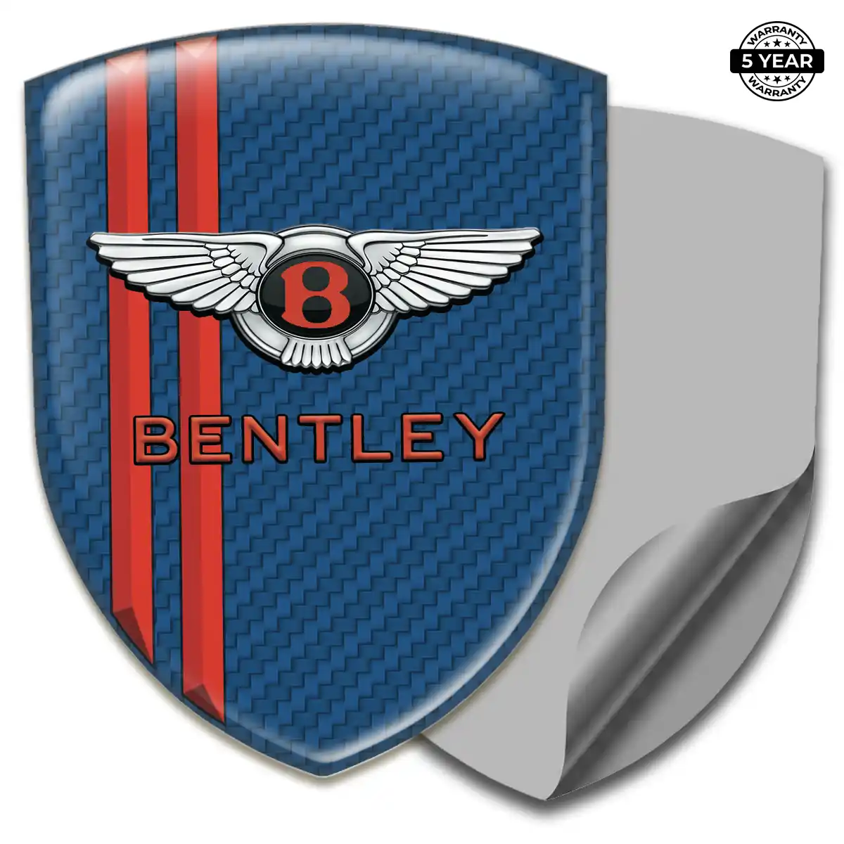 Bentley Resin Badge Sticker Elite Finish