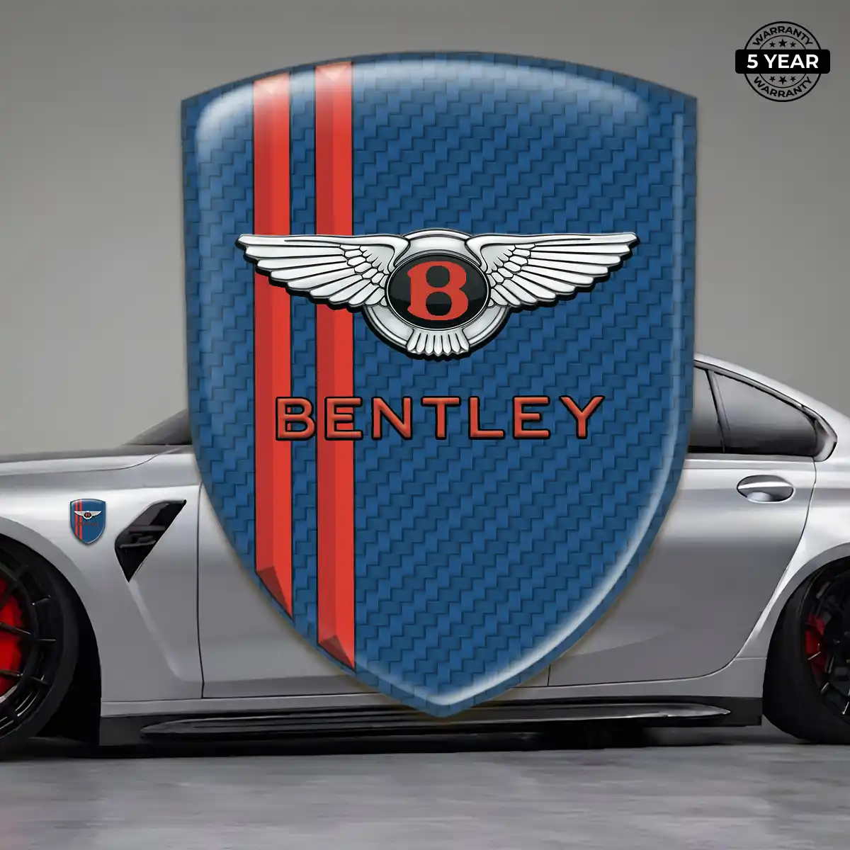 Bentley Resin Badge Sticker Elite Finish