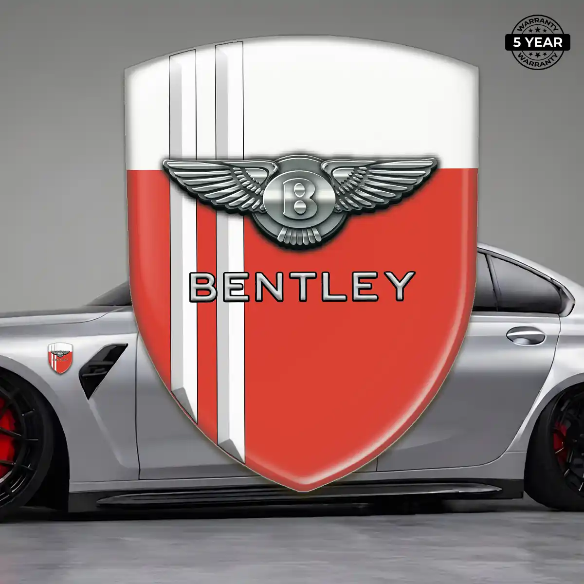 Bentley Resin Badge Sticker Interior Luxe