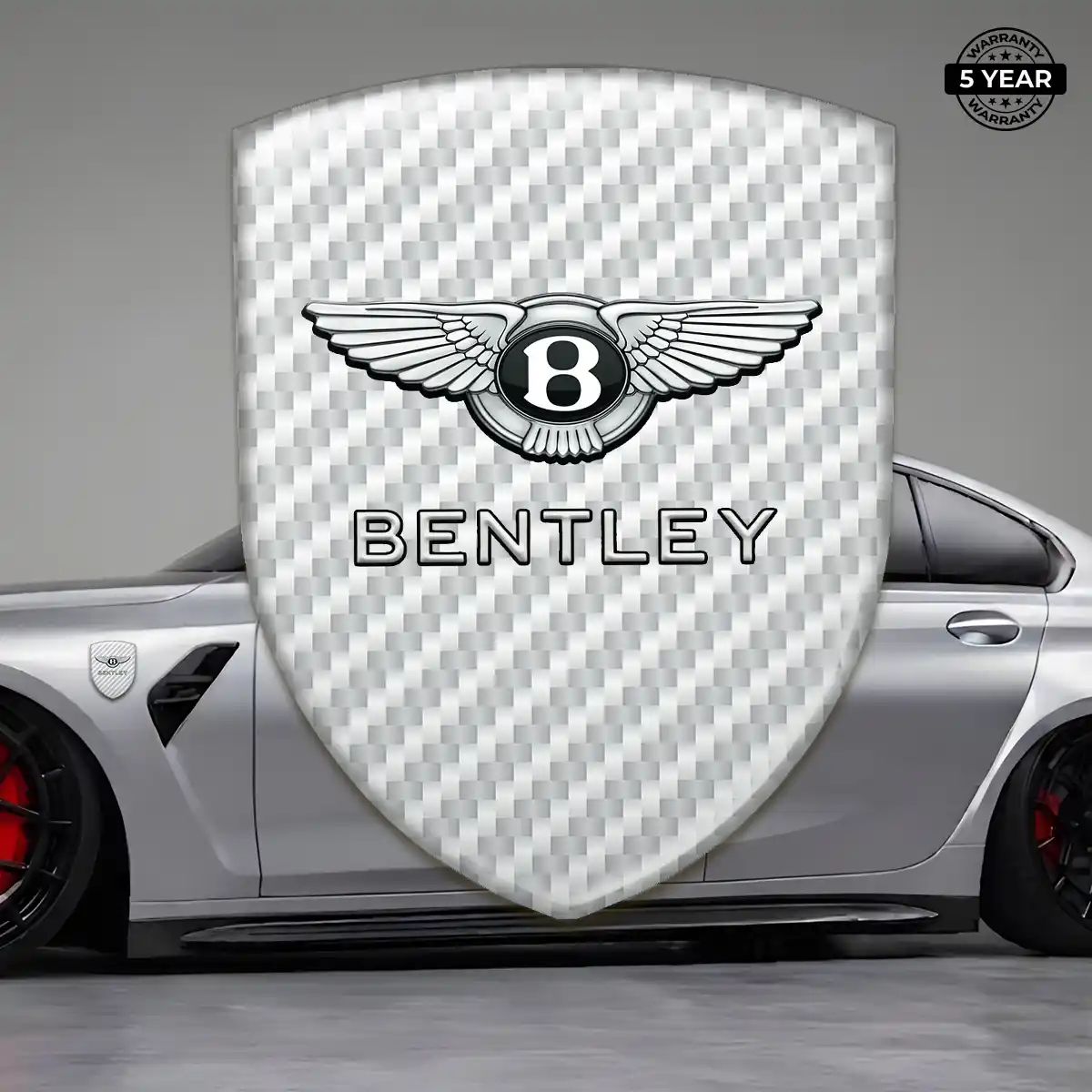 Bentley Resin Badge Sticker Outer Style
