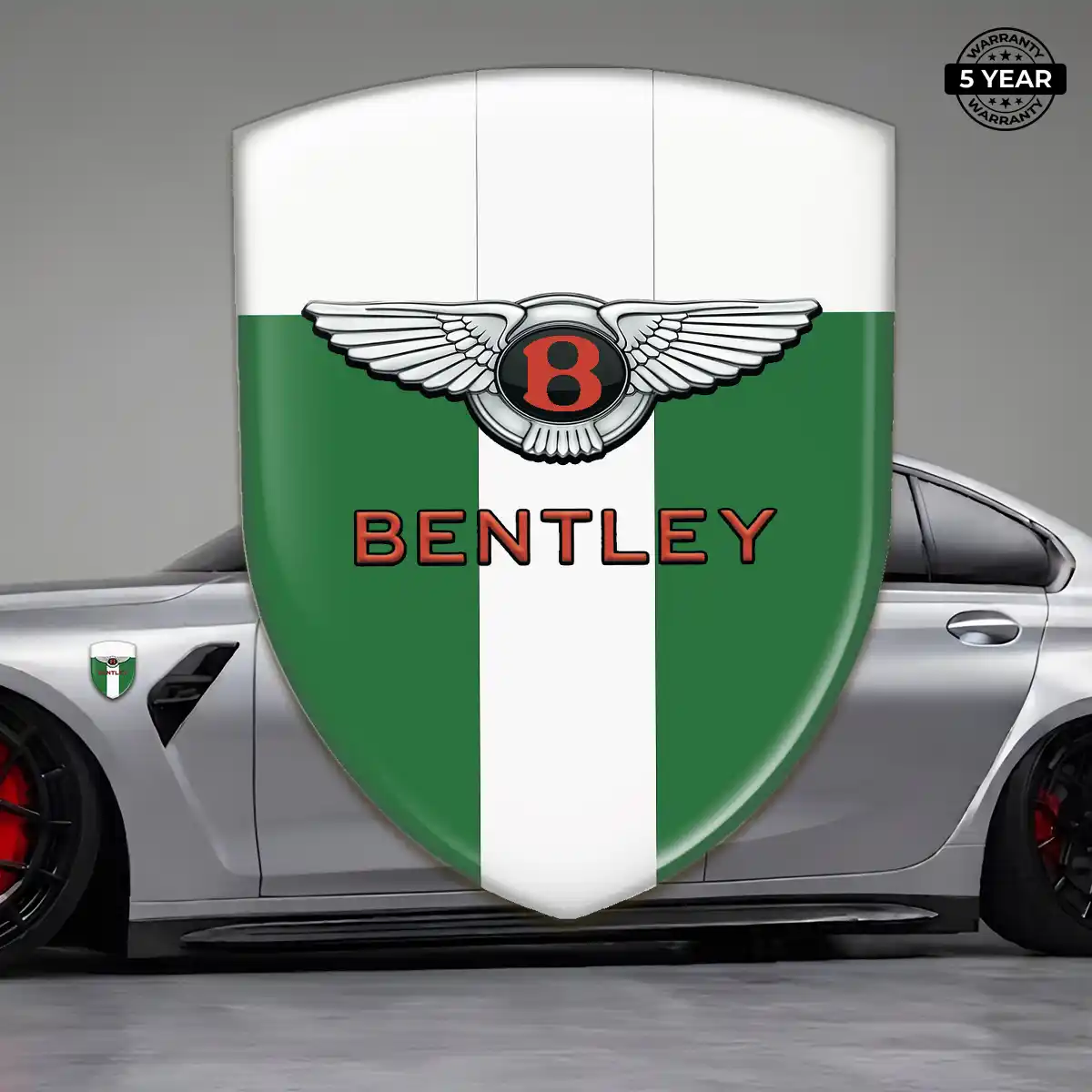 Bentley Resin Badge Sticker Premium Dome
