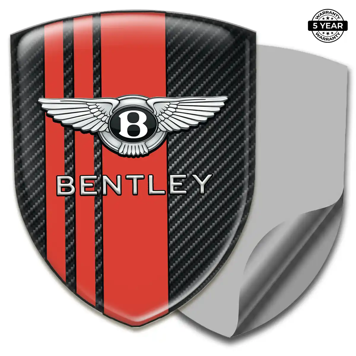 Bentley Resin Badge Sticker Prestige Line