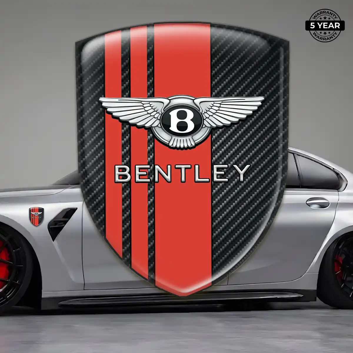 Bentley Resin Badge Sticker Prestige Line