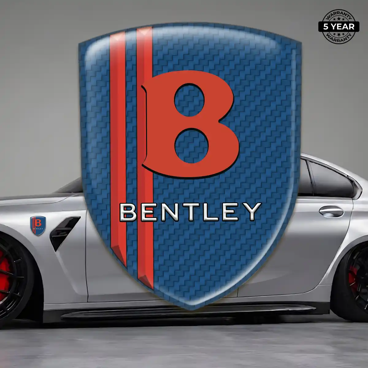 Bentley Resin Badge Sticker Refined Design