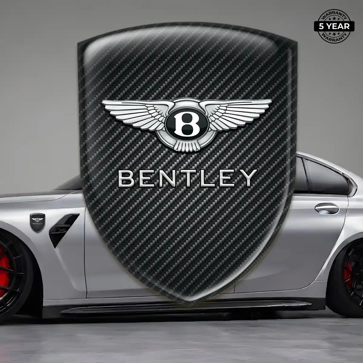 Bentley Resin Badge Sticker Resin Luxe