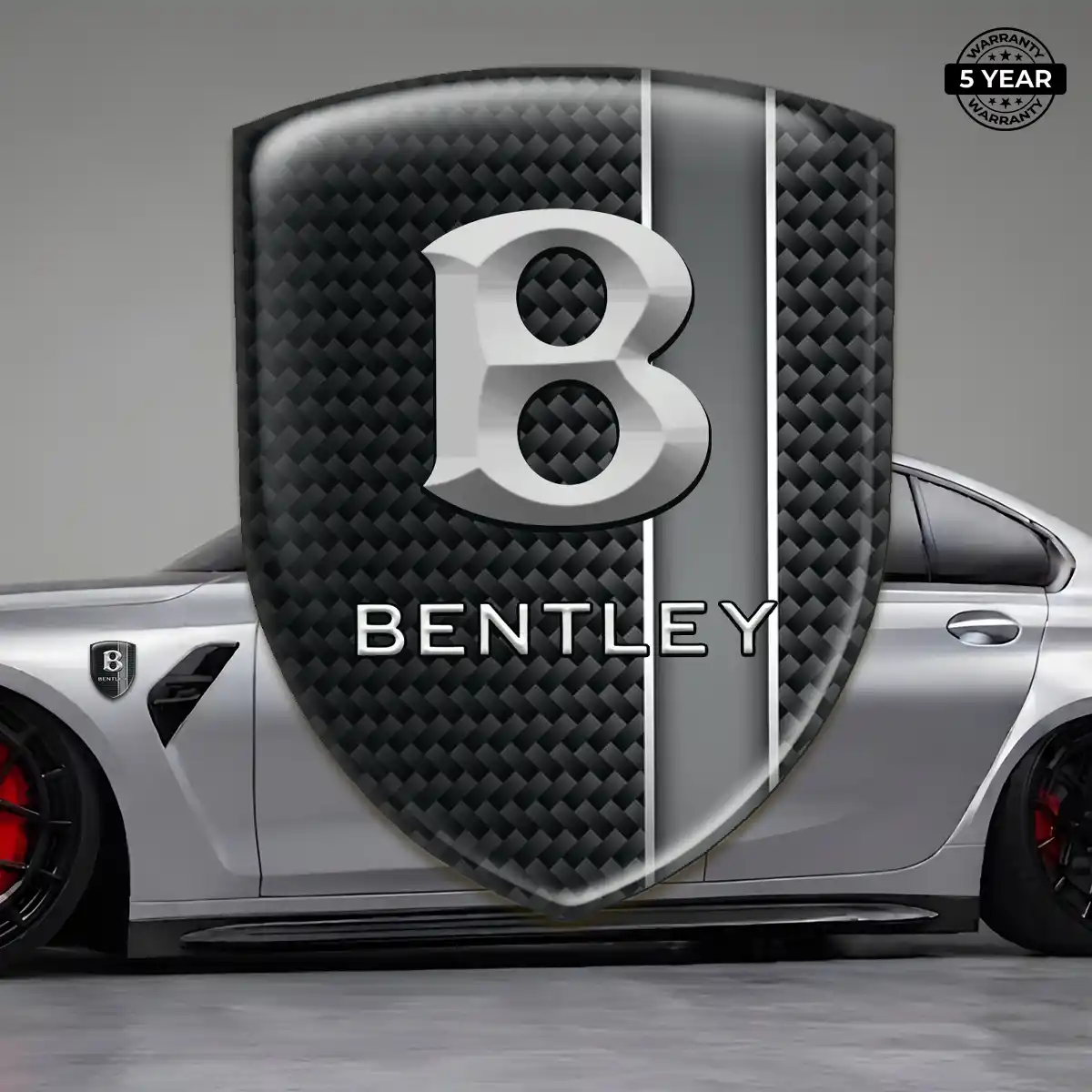 Bentley Resin Badge Sticker Signature Grade