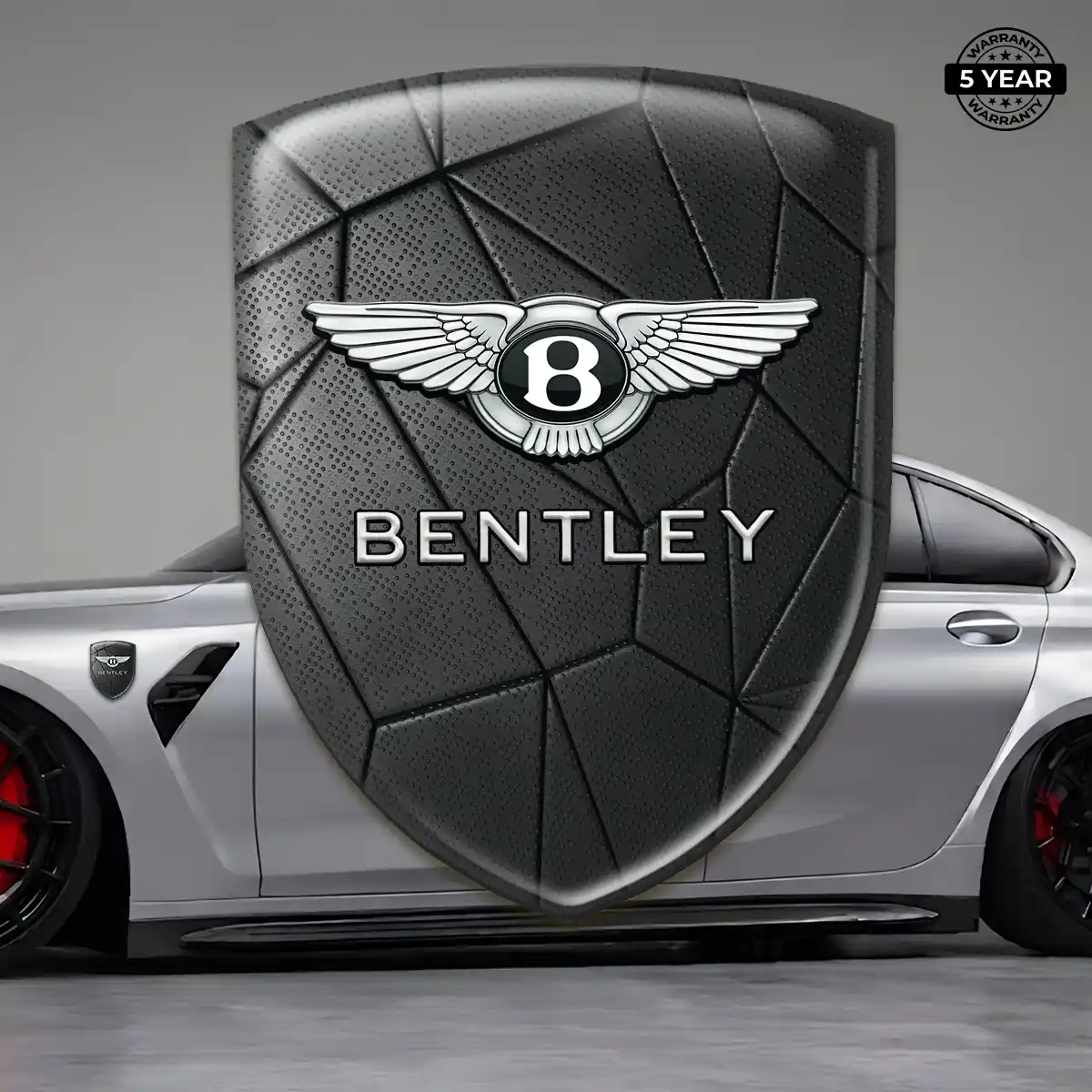 Bentley Resin Domed Sticker Cabin Style